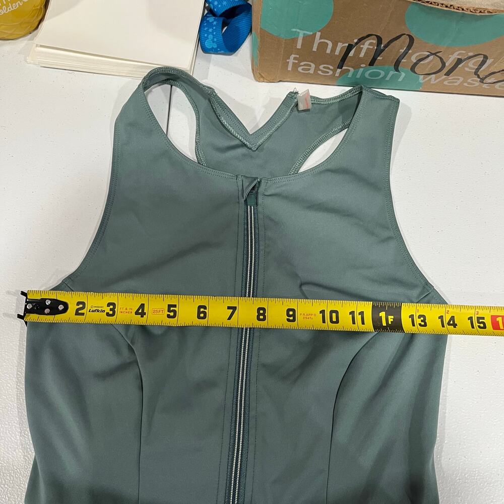 Free People Movement Show Me Something Shortse One Piece Misty Frost Green Small - Picture 8 of 9
